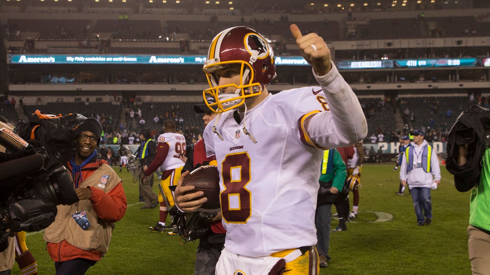 Kirk Cousins thanks Redskins, fans for last six seasons - ABC7 New York