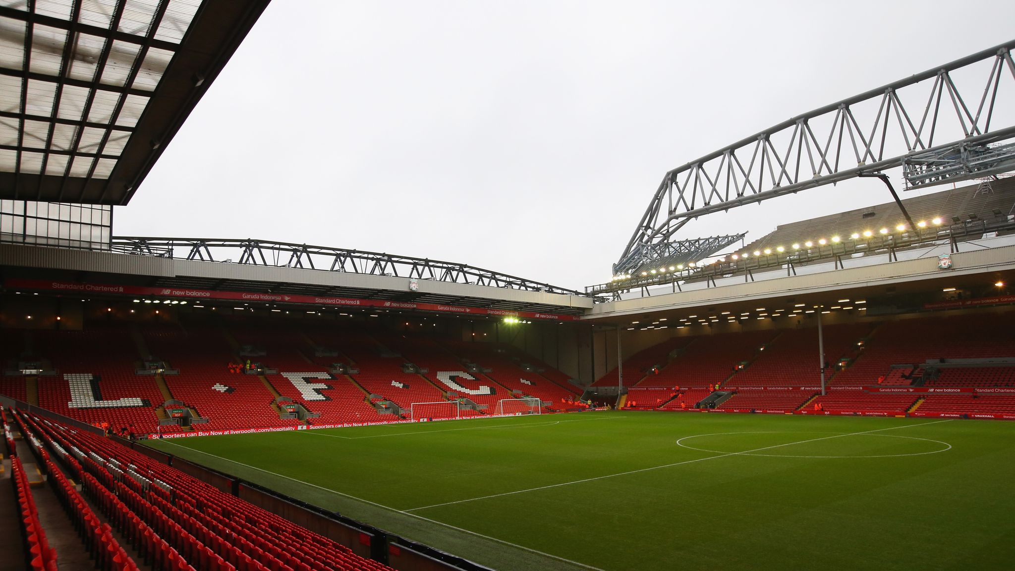 Liverpool Unveil Pictures Of The Anfield Dugout In New Main Stand ...