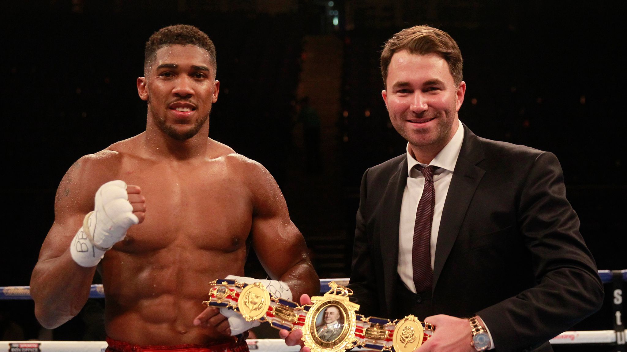 Anthony Joshua will be roared to glory against Charles Martin, says Eddie Hearn | Boxing News | Sky Sports