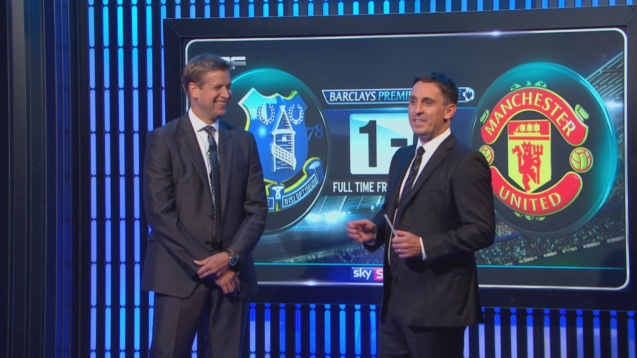 Thierry Henry routs Gary Neville in Sky Sports TV pay league