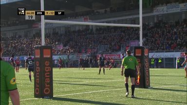 Lucky penalty rebound leads to try