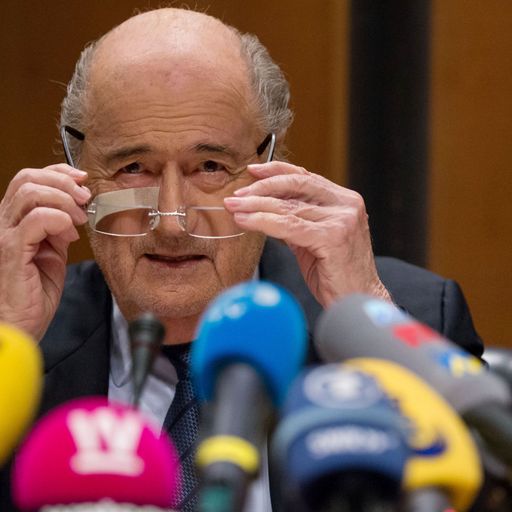 Blatter's bizarre defiance
