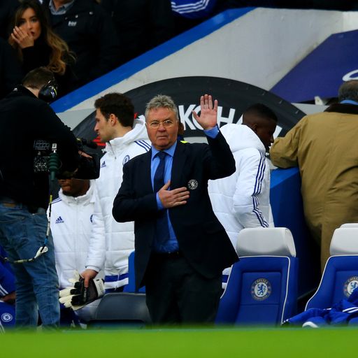 Hiddink relishes Chelsea reaction