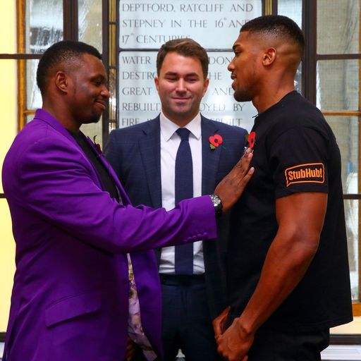 AJ reveals Gloves Are  Off row