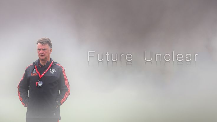 Louis van Gaal future as the manager of Manchester United looks uncertain