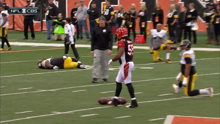 Vontaze Burfict sparks fight before Bengals-Steelers