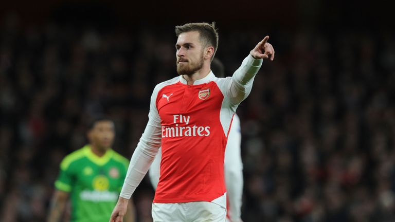 Ramsey scored one and assisted another in Arsenal's 3-1 win over Sunderland