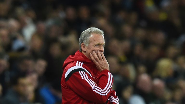 Alan Curtis the caretaker manager of Swansea City 