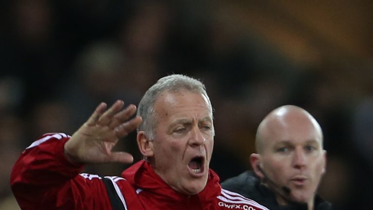 Swansea earned their first point under Alan Curtis when they drew 0-0 with West Ham on Sunday