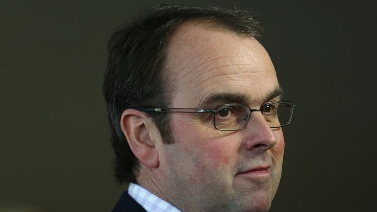 Trainer Alan King during a press conference promoting the Cheltenham Festival in February 2015