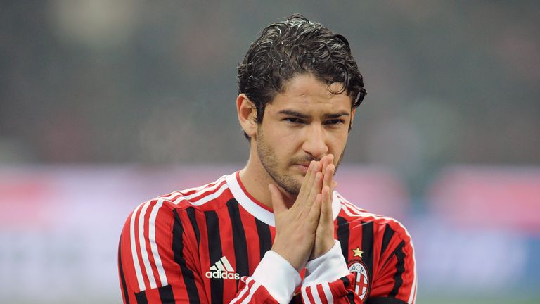 Alexandre Pato during his time at AC Milan