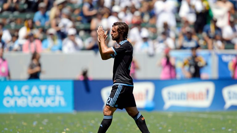 Andrea Pirlo joined NYCFC in July 6
