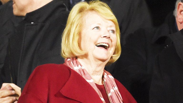 Hearts owner Ann Budge