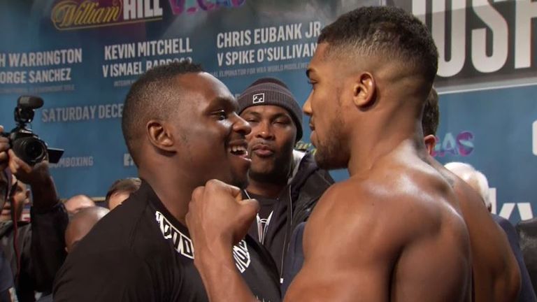 Dillian Whyte v Anthony Joshua