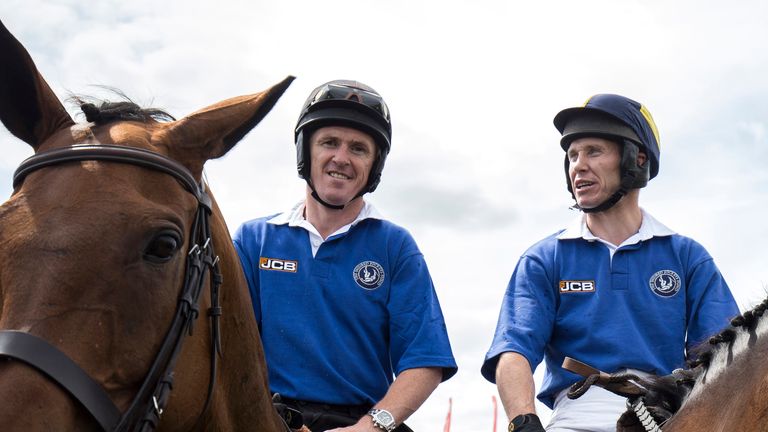 AP McCoy and Richard Johnson