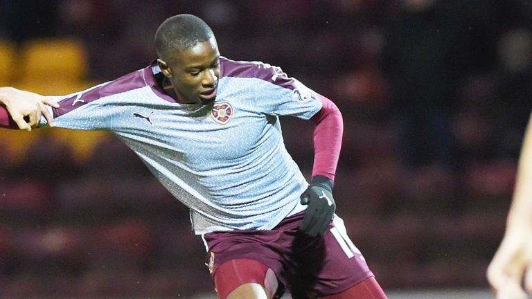 Arnaud Djoum has impressed at Hearts since his arrival