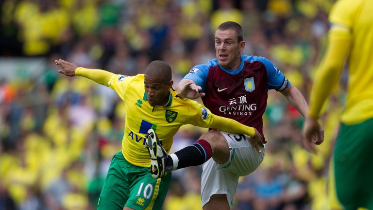 Richard Dunne of Aston Villa
