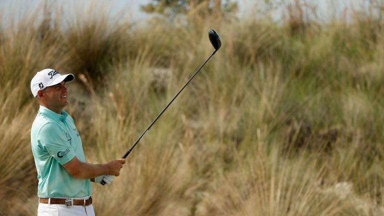 Haas heads in to the final round four strokes off the pace
