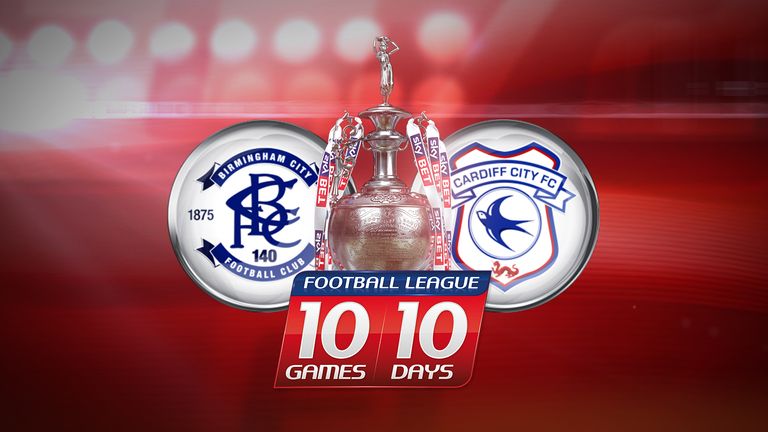 Watch Birmingham v Cardiff, live on Sky Sports 1 HD from 7pm on Friday night