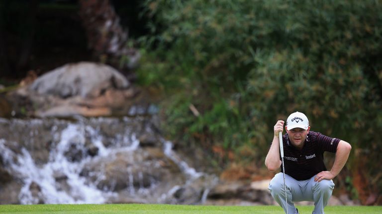 Grace put pressure on Stenson at the top of the leaderboard