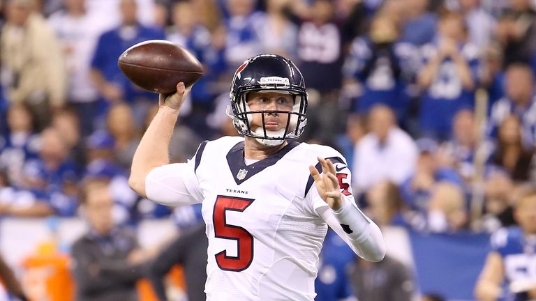 Brandon Weeden of the Houston Texans