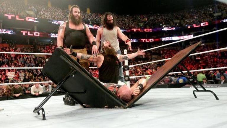 The Wyatt Family at WWE TLC