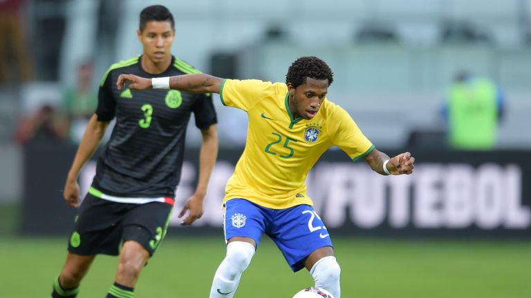 Fred, 22, has six caps for Brazil so far