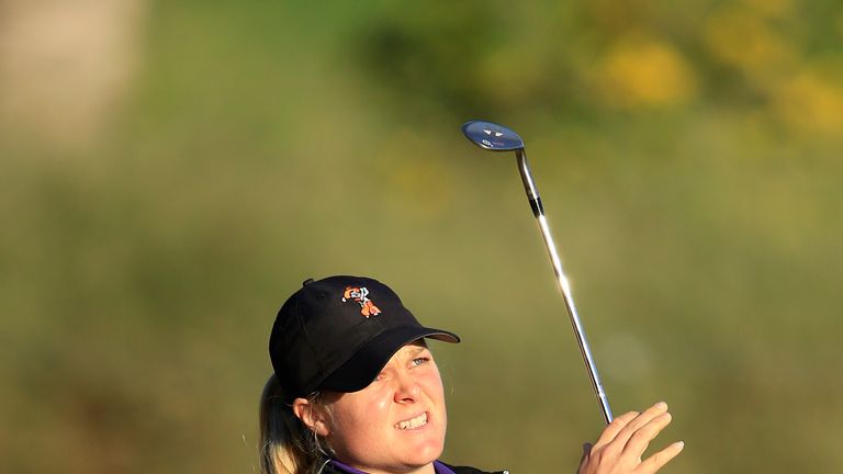 Hedwall is up in to third after a bogey-free second round