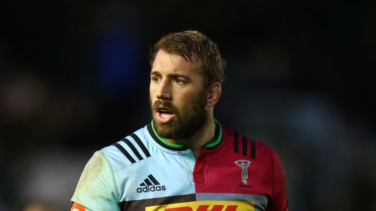 Chris Robshaw in action for Harlequins against London Irish