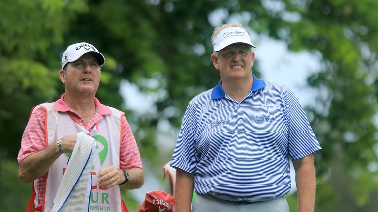 Montgomerie is already assured of the Order of Merit title on the Seniors Tour