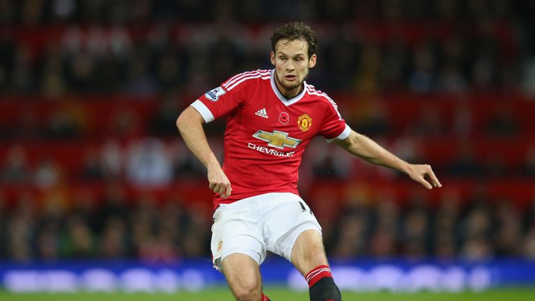 Louis Van Gaal could look to Daley Blind to fill in at left-back
