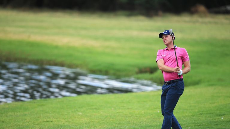 Danny Willett during day two of the Nedbank Golf Challenge 