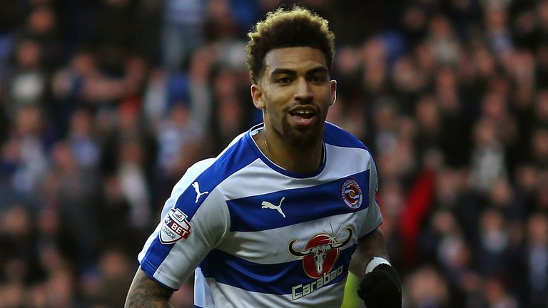 Danny Williams celebrates his winner for Reading