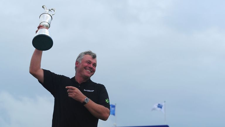 Clarke was a popular winner at Royal St George's 