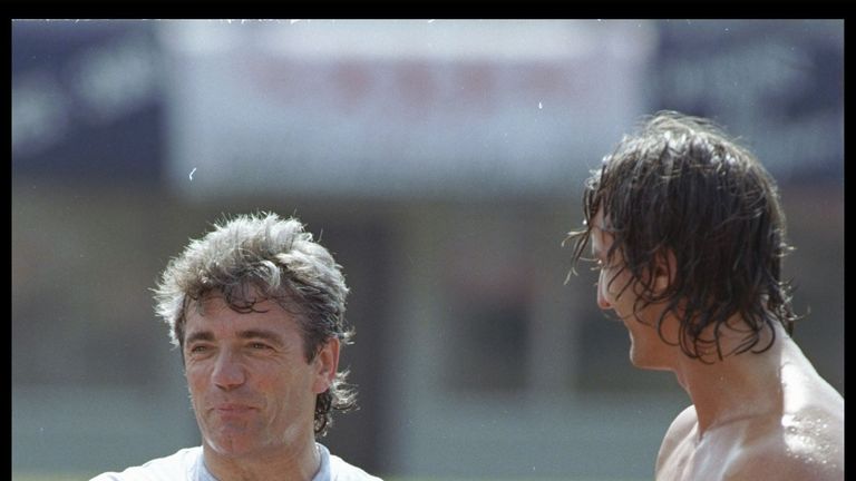 Ginola shone under Kevin Keegan in his first season at Newcastle