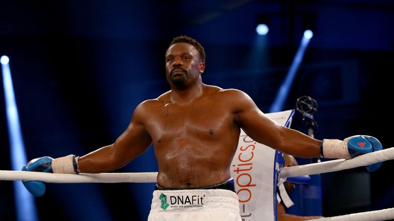 HAMBURG, GERMANY - DECEMBER 05:  Dereck Chisora of Great Britain