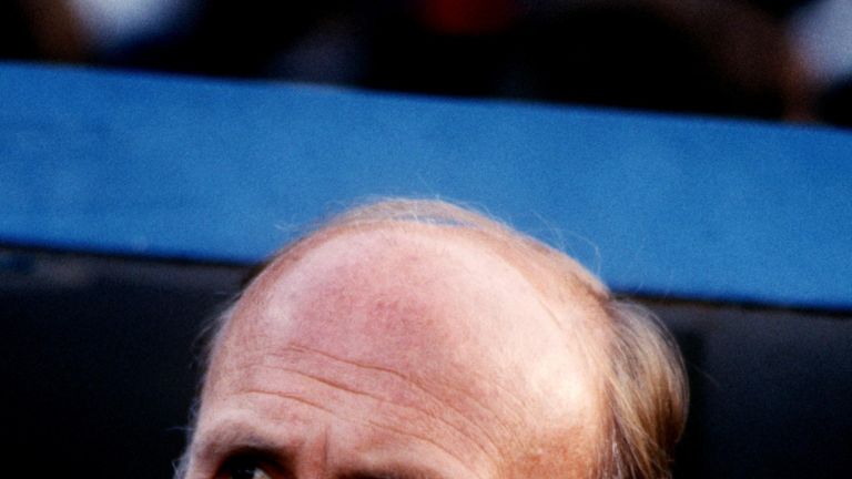 Don Howe, England coach 1983