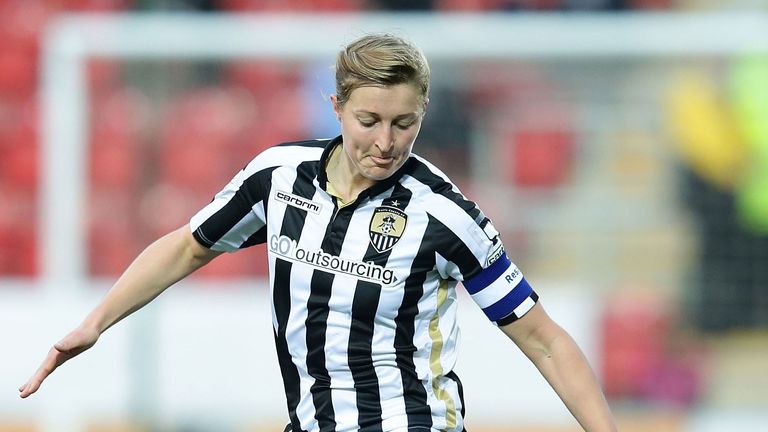 Notts County striker Ellen White