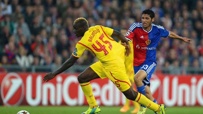 Elneny in action against Liverpool during a Champions League clash in 2014