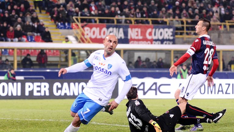 Massimo Maccarone scored twice as Empoli beat Bologna