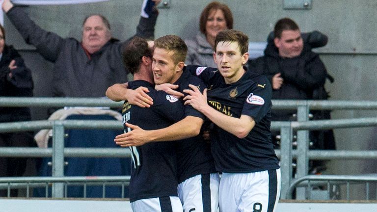19/12/15 LADBROKES CHAMPIONSHIP.FALKIRK v RANGERS.FALKIRK STADIUM - FALKIRK.Falkirk's Will Vaulks (