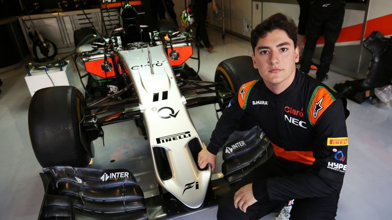 Alfonso Celis Jr  drove for Force India