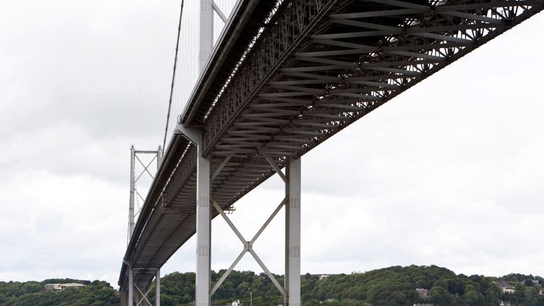 The closure of the Forth Road Bridge will affect some football fans in Scotland this weekend