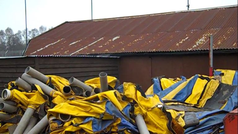 Air Fence must come down after every meeting at Foxhall.