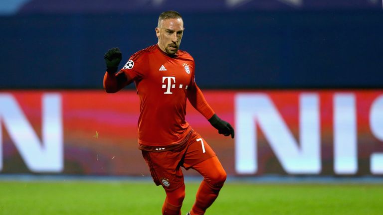 Franck Ribery of Bayern Munich