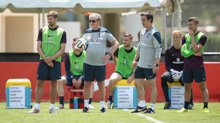 Gary Neville says he has enjoyed coaching Jack Wilshere (right) more than any player