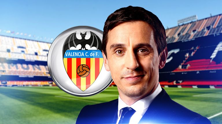 Sky Sports wish Gary Neville well as MNF pundit takes over at Valencia