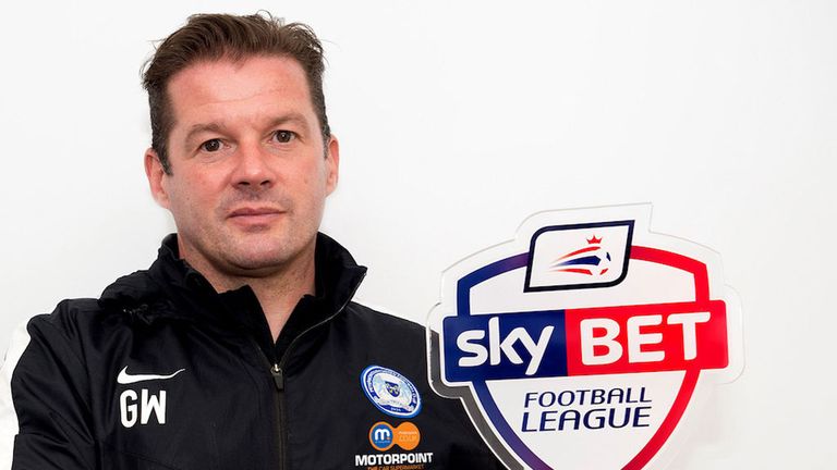 Peterborough's Graham Westley is Manager of the Month in League One