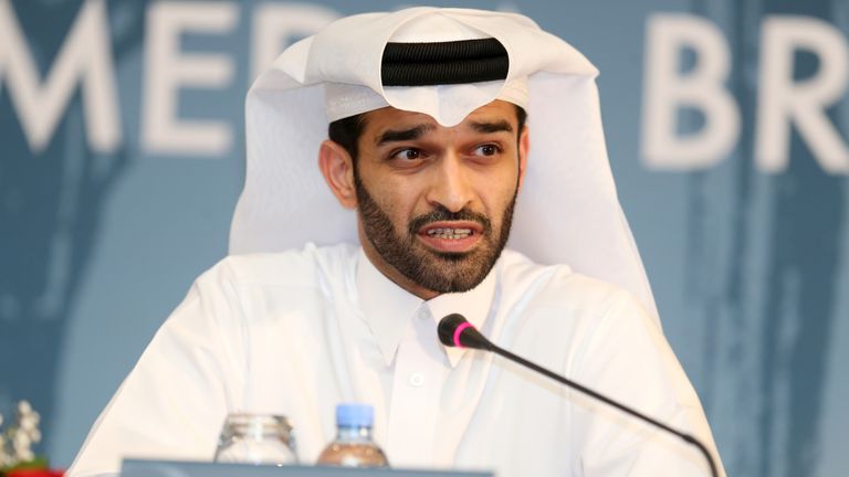 Hassan Al-Thawadi, head of the Qatar 2022 World Cup organising committee