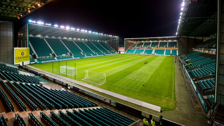 Hibernian's Easter Road stadium